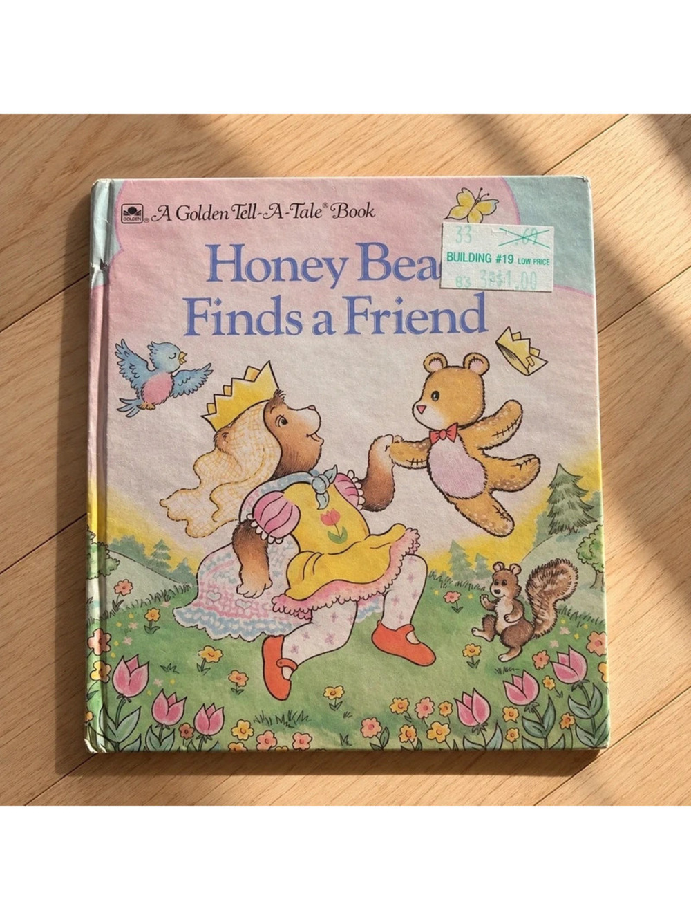 Honey Bear Finds a Friend Alice Popper 1990 Golden Tell-A-Tale Vintage Book